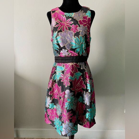Laundry by Shelli Segal Floral Mini Dress - Size 8, Perfect for Spring! - Picture 1 of 7